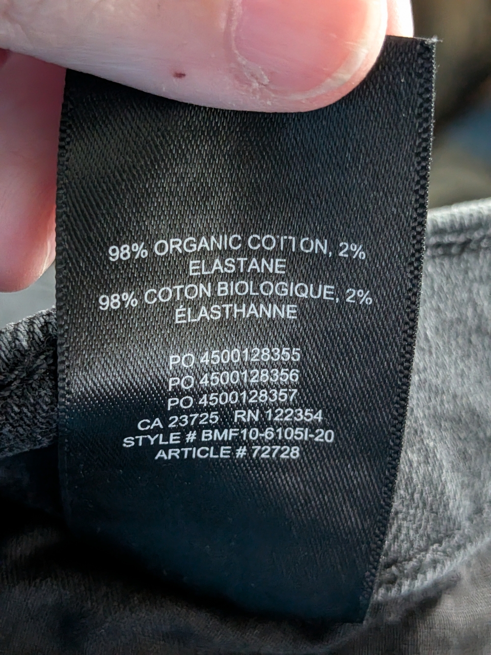 Denim Forum Arlo High Rise Straight - Picture 9 of 9